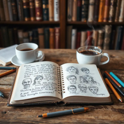 how to create compelling characters in your first novel
